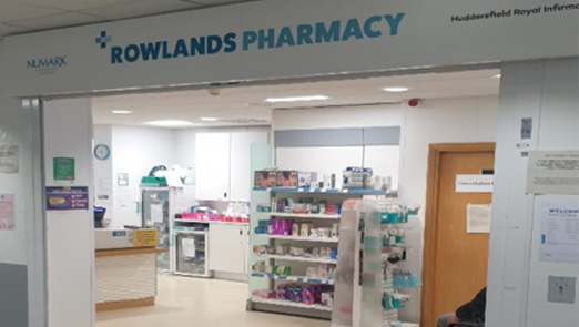 Pharmacy, Huddersfield Royal Infirmary