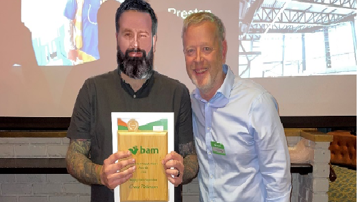 Well done, Craig, BAM Northeast Supply Chain Awards 2023
